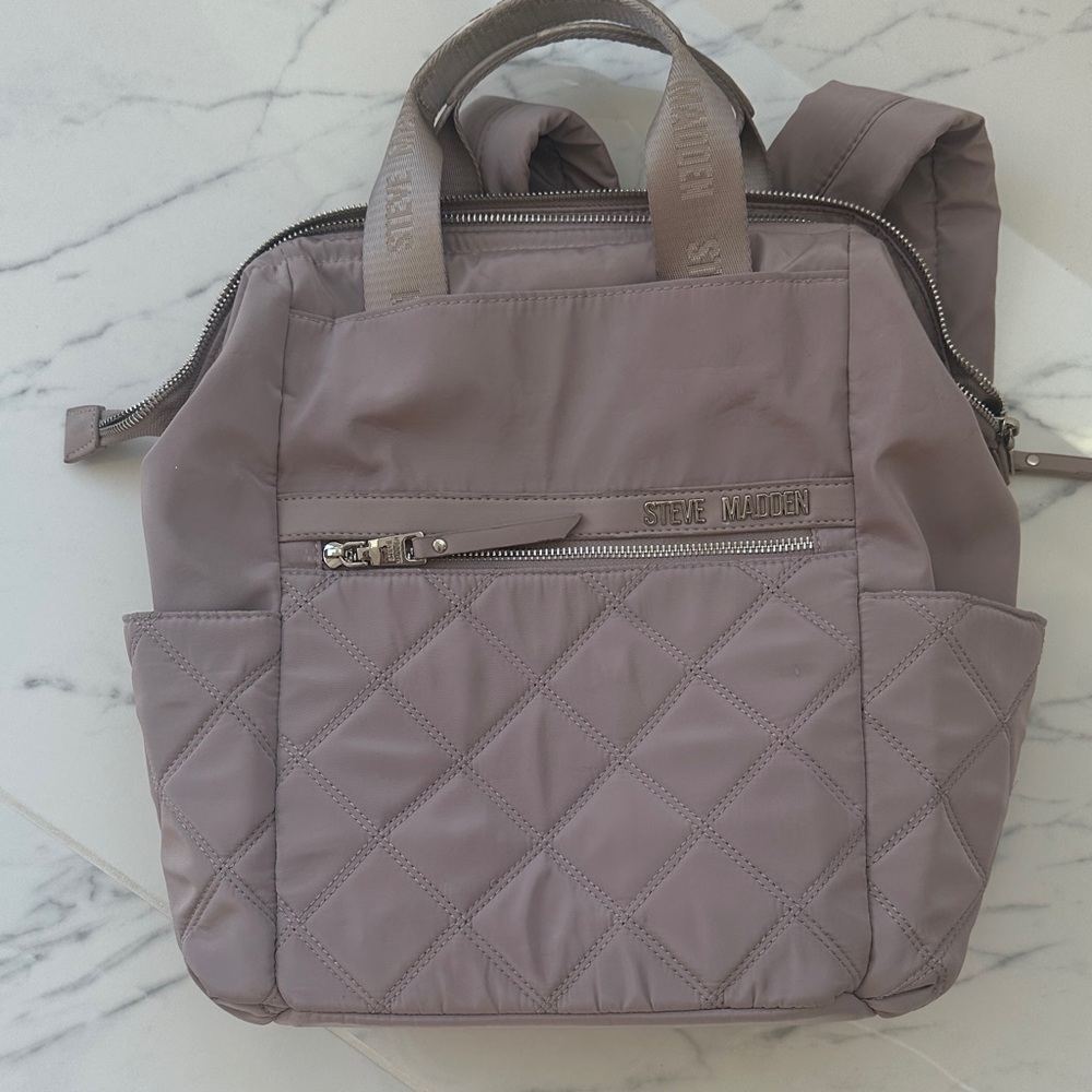 Steve Madden Quilted Backpack - Picture 3 of 11